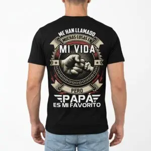 Spanish Dad Is My Favorite Funny Family T-Shirt 11 funny spanish dad favorite title tee (2)