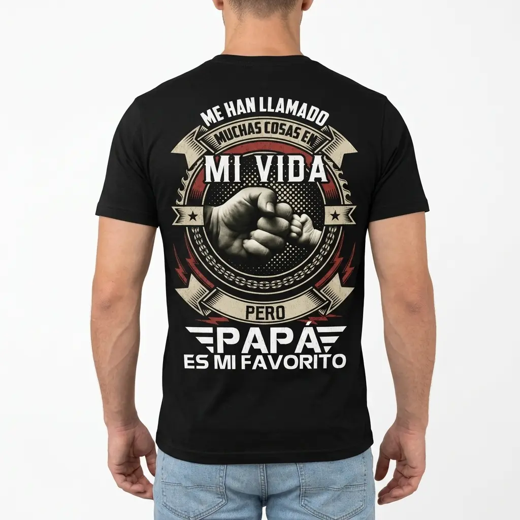 funny spanish dad favorite title tee (2)