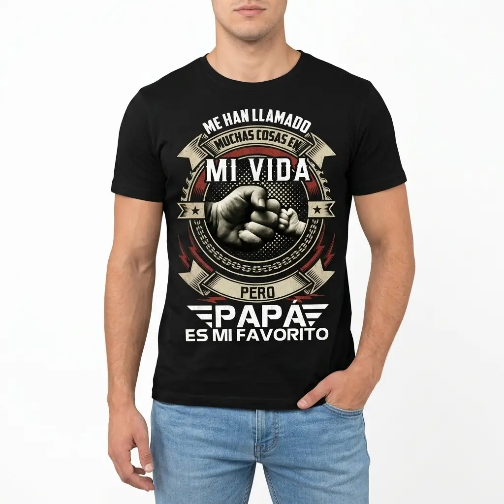 funny spanish dad favorite title tee (4)