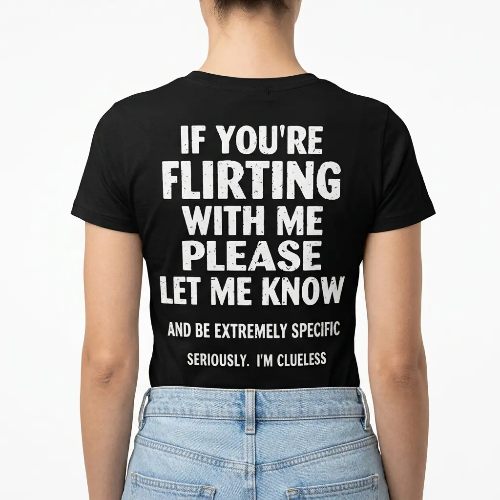 if youre flirting with me please let me know funny clueless t shirt 5.jpg
