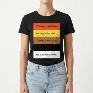 It's Okay to Be Diversity and Equality T-Shirt - Multi-Ethnic Tee 9 its okay to be diversity and equality t shirt multi ethnic tee 3.jpg
