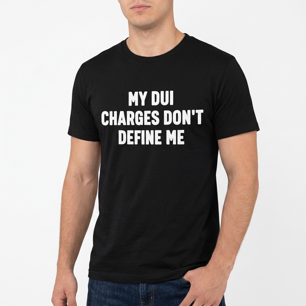 My DUI Charges Don't Define Me T-Shirt - Sarcastic Humor Tee 13 My DUI Charges Don't Define Me T-Shirt - Sarcastic Humor Tee