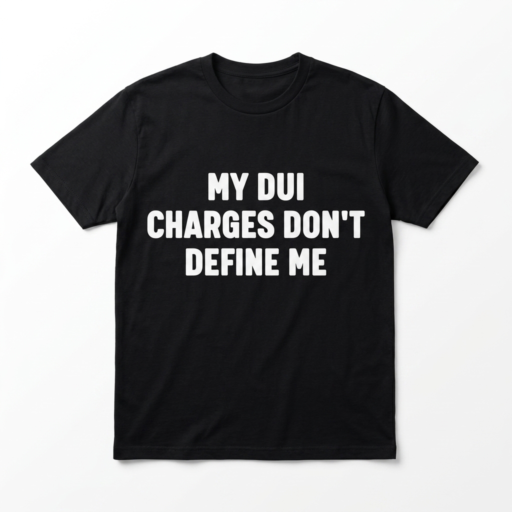 My DUI Charges Don't Define Me T-Shirt - Sarcastic Humor Tee 1 my dui charges dont define me t shirt sarcastic humor tee.jpg