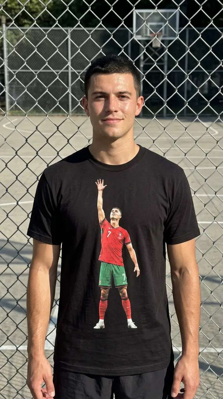 Ronaldo Reaching For The Cup Troll T-Shirt 6 ronaldo celebration graphic tee portugal soccer t shirt 5.jpg