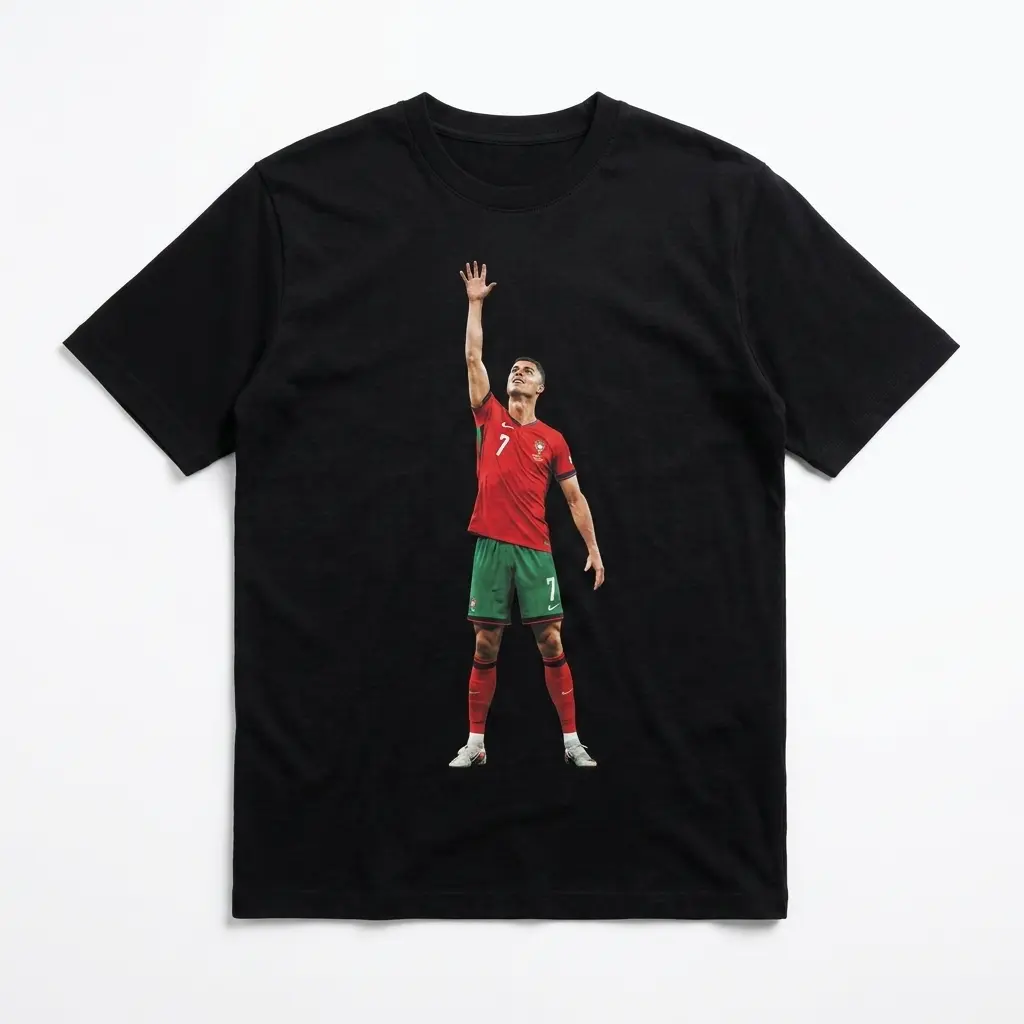 Ronaldo Reaching For The Cup Troll T-Shirt 1 ronaldo celebration graphic tee portugal soccer t shirt.jpg