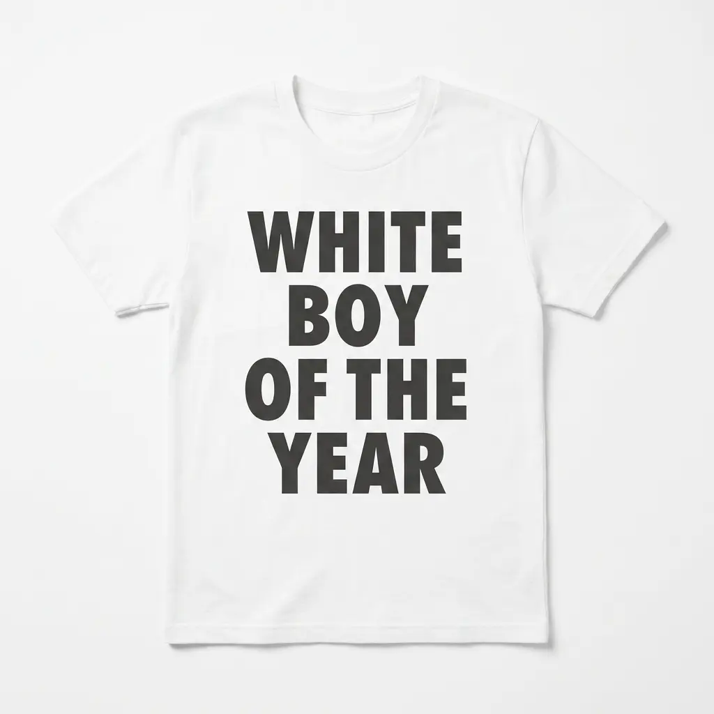 White Boy Of The Year Shirt Funny Ironic Meme T-Shirt 1 white boy of the year shirt funny ironic meme t shirt.jpg