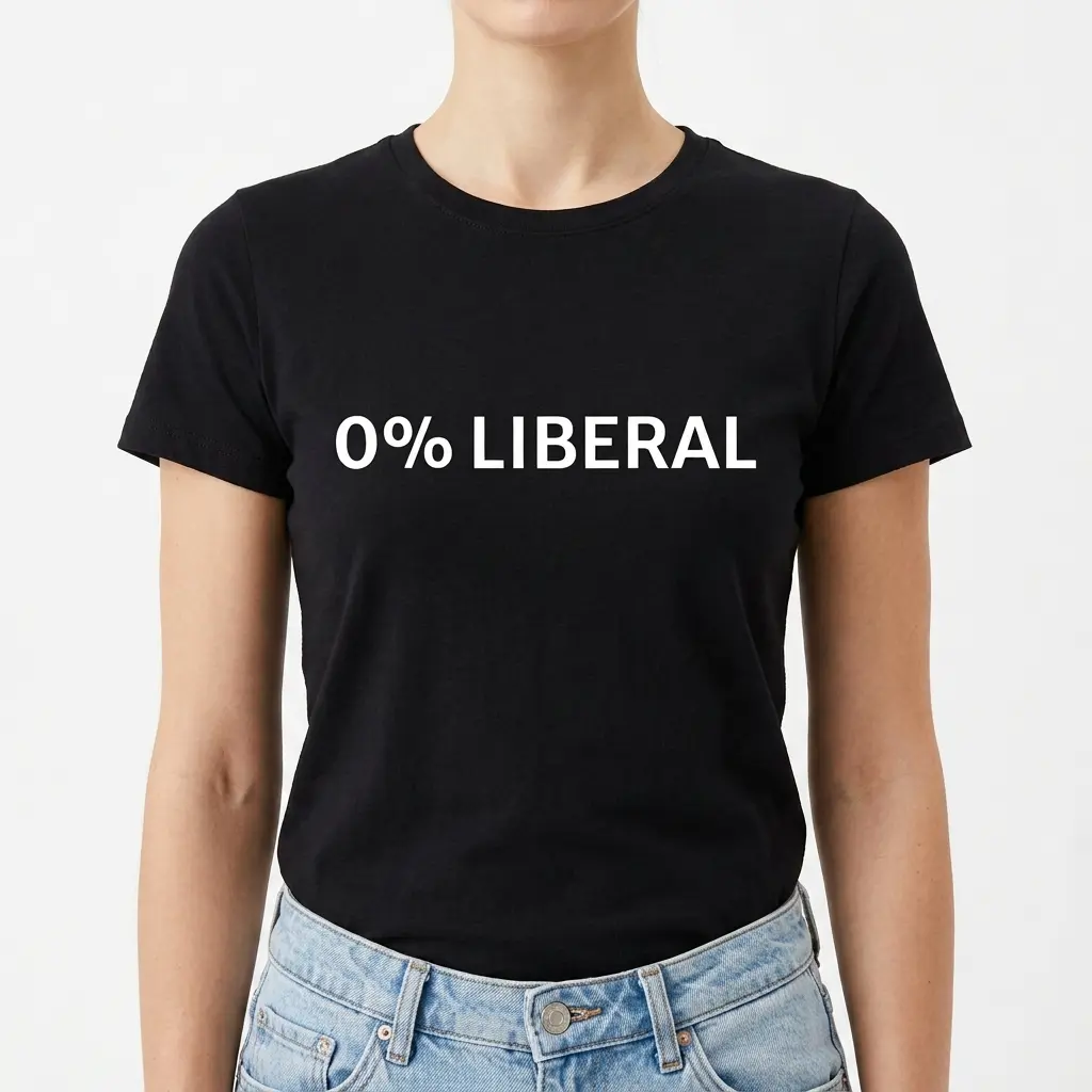 0% Liberal Political Statement T-Shirt 4 0 liberal political statement t shirt 3.jpg