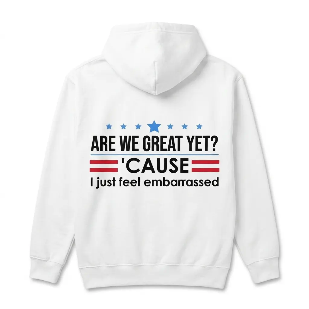 Are We Great Yet Political Satire Shirt 2 are we great yet political satire shirt 1.jpg