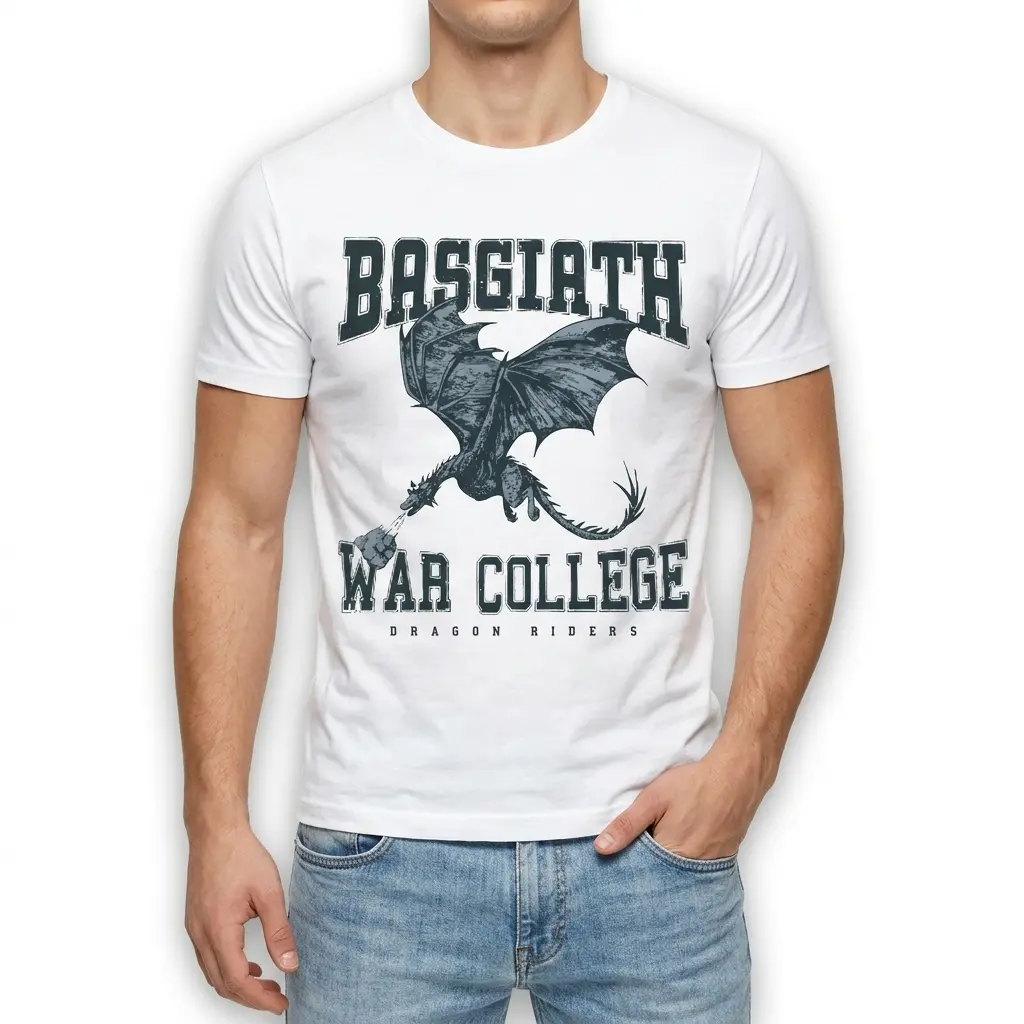 Basgiath War College Dragon Riders T-Shirt 3 basgiath war college dragon riders t shirt 2.jpg