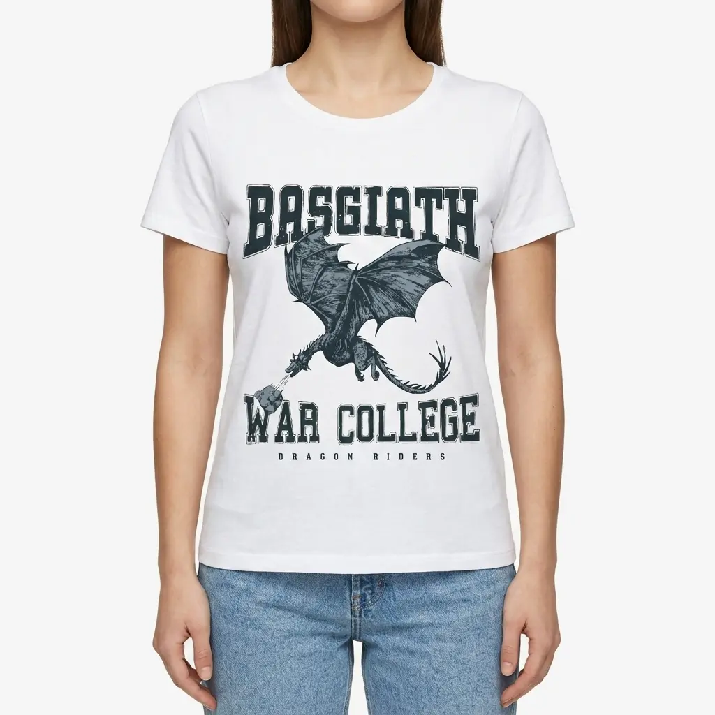 Basgiath War College Dragon Riders T-Shirt 4 basgiath war college dragon riders t shirt 3.jpg
