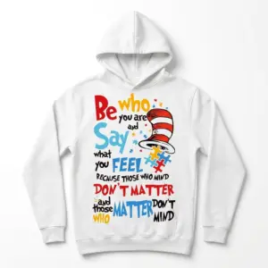 Be Who You Are Cat Hat T-Shirt 7 be who you are cat hat t shirt 1.jpg