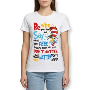 Be Who You Are Cat Hat T-Shirt 9 be who you are cat hat t shirt 3.jpg