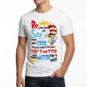 Be Who You Are Cat Hat T-Shirt 10 be who you are cat hat t shirt 4.jpg