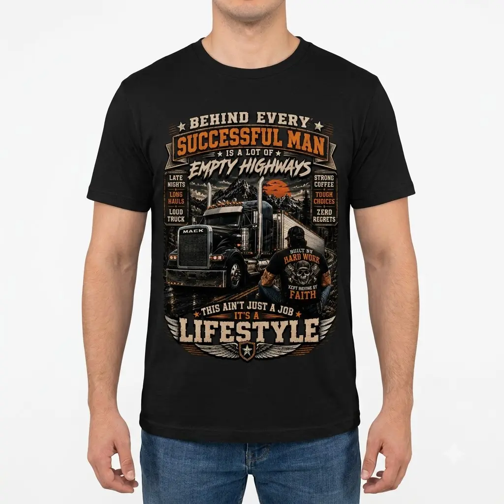 behind every successful man trucker t shirt 5.jpg