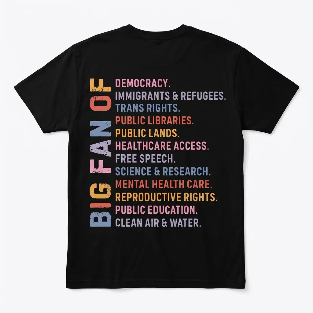 Big Fan Of Progressive Rights T-Shirt 1 big fan of progressive rights t shirt.jpg
