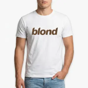 Blond Retro Typography T-Shirt 8 blond retro typography t shirt 2.jpg