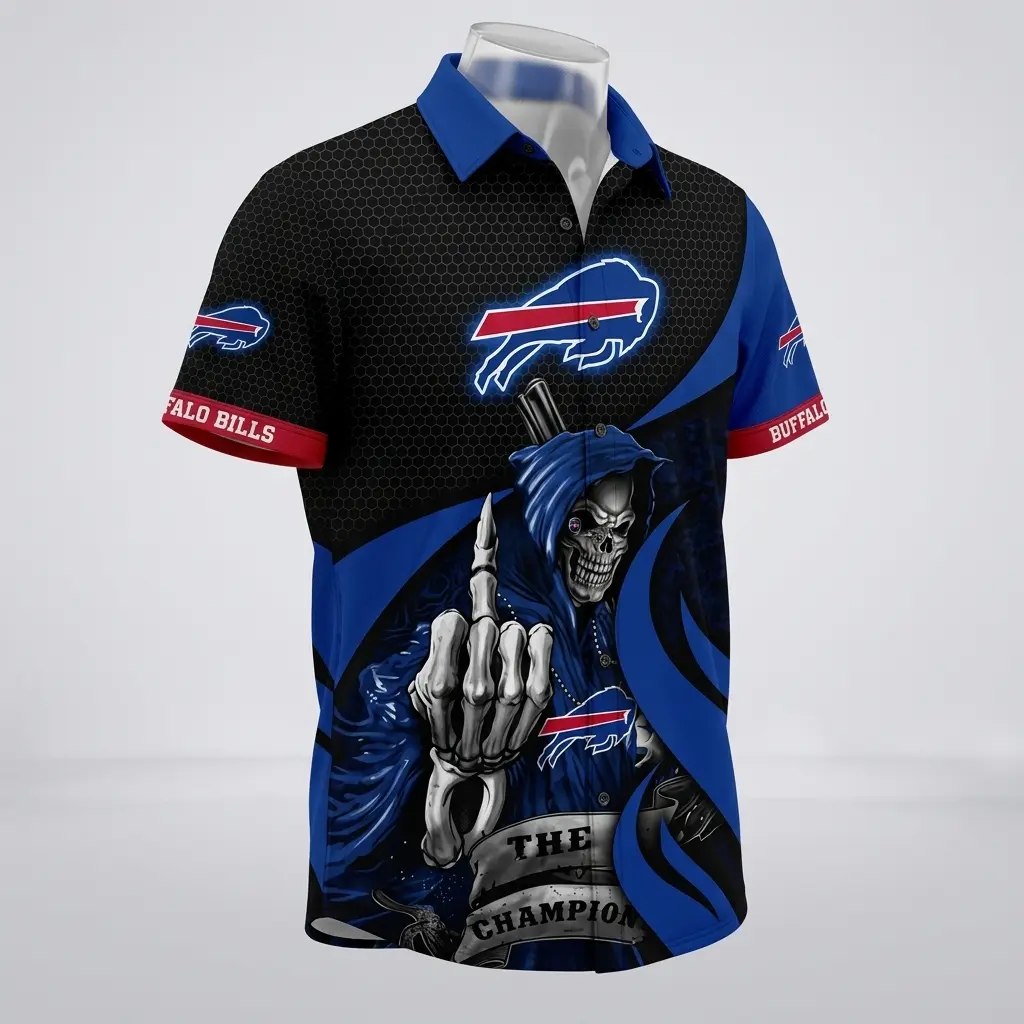Buffalo Bills Skull Football Fan Shirt 2 buffalo bills skull football fan shirt 1.jpg