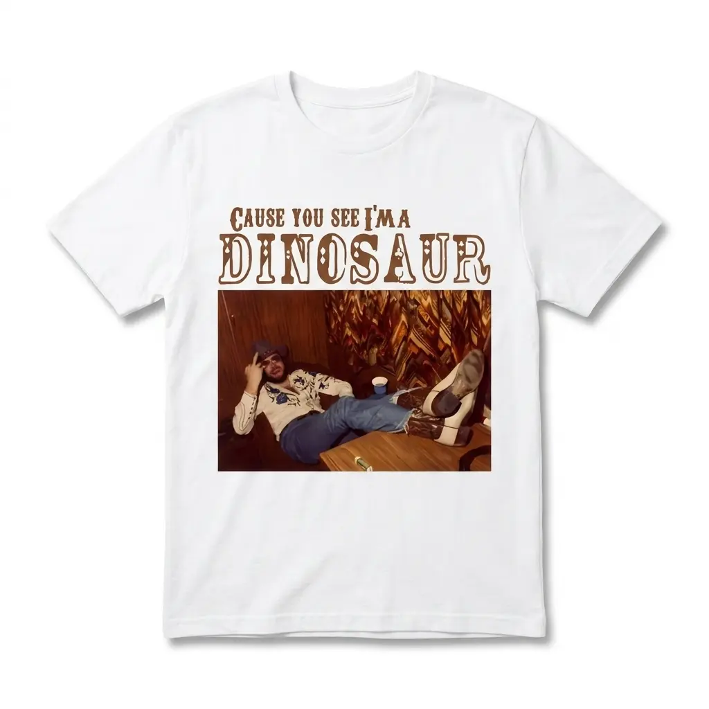 Cause You See I'm a Dinosaur T-Shirt 1 cause you see im a dinosaur t shirt.jpg