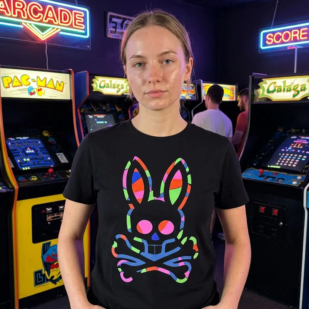 Colorful Bunny Skull T-Shirt 6 colorful bunny skull t shirt 5.jpg