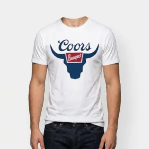 Coors Banquet Bull Logo T-Shirt 10 coors banquet bull logo t shirt 4.jpg