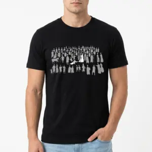 Crowd Silhouette Graphic T-Shirt 8 crowd silhouette graphic t shirt 2.jpg