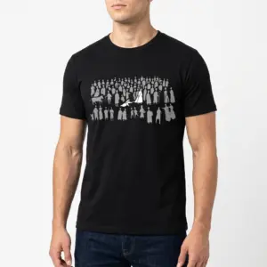 Crowd Silhouette Graphic T-Shirt 10 crowd silhouette graphic t shirt 4.jpg