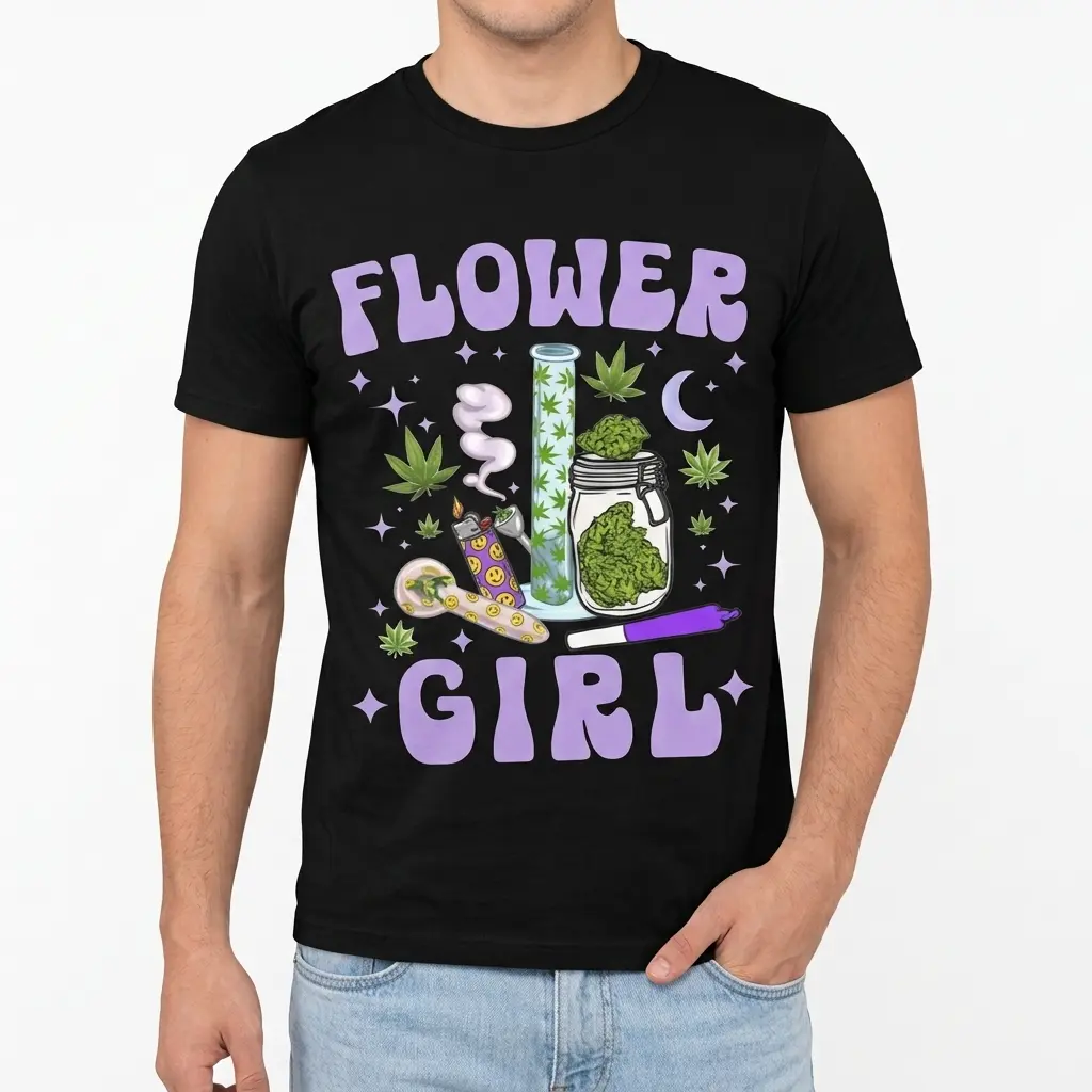 flower girl stoner graphic t shirt 2.jpg