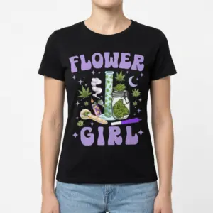 Flower Girl Stoner Graphic T-Shirt 9 flower girl stoner graphic t shirt 3.jpg
