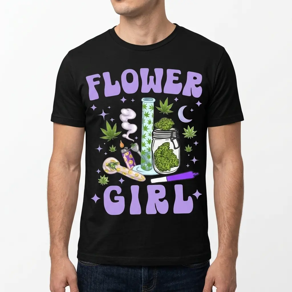 flower girl stoner graphic t shirt 4.jpg