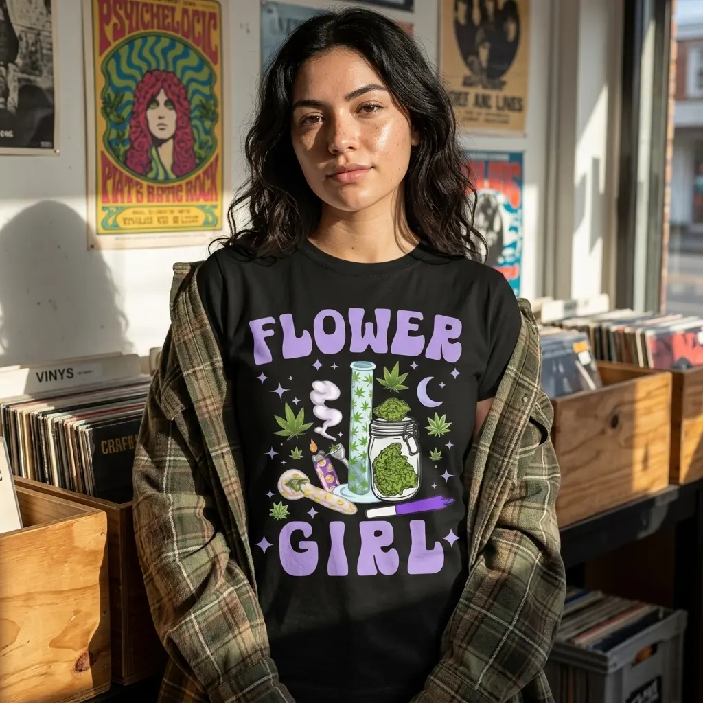 flower girl stoner graphic t shirt 5.jpg