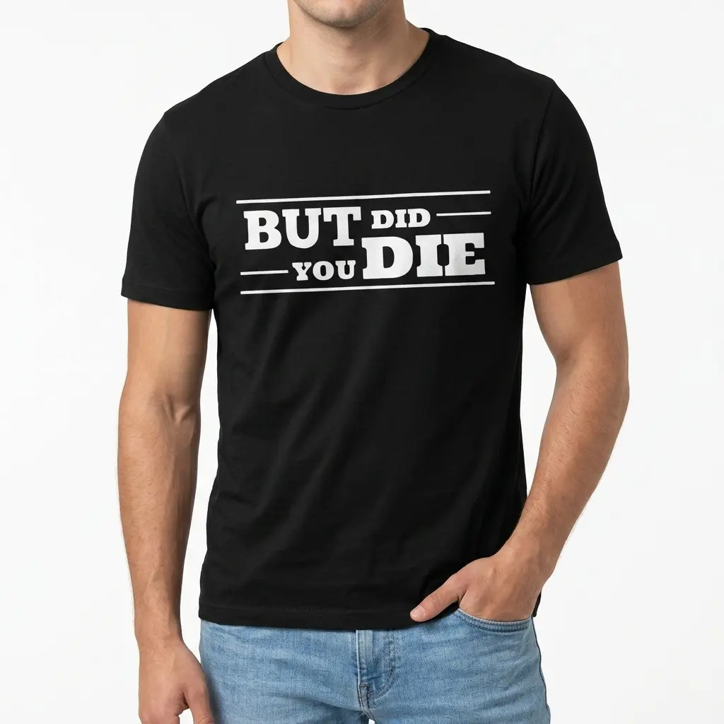 Funny But Did You Die T-Shirt 3 funny but did you die t shirt 2.jpg
