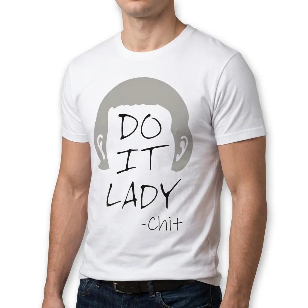 Funny Do It Lady Picard Meme Graphic Tee 5 Graphic tee showcasing a meme of Picard with 'Do It Lady' text.
