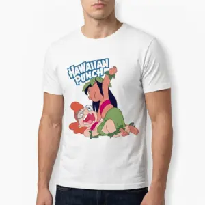 Funny Hawaiian Punch Cartoon Fight Graphic Tee 11 funny hawaiian punch cartoon fight graphic tee 5.jpg