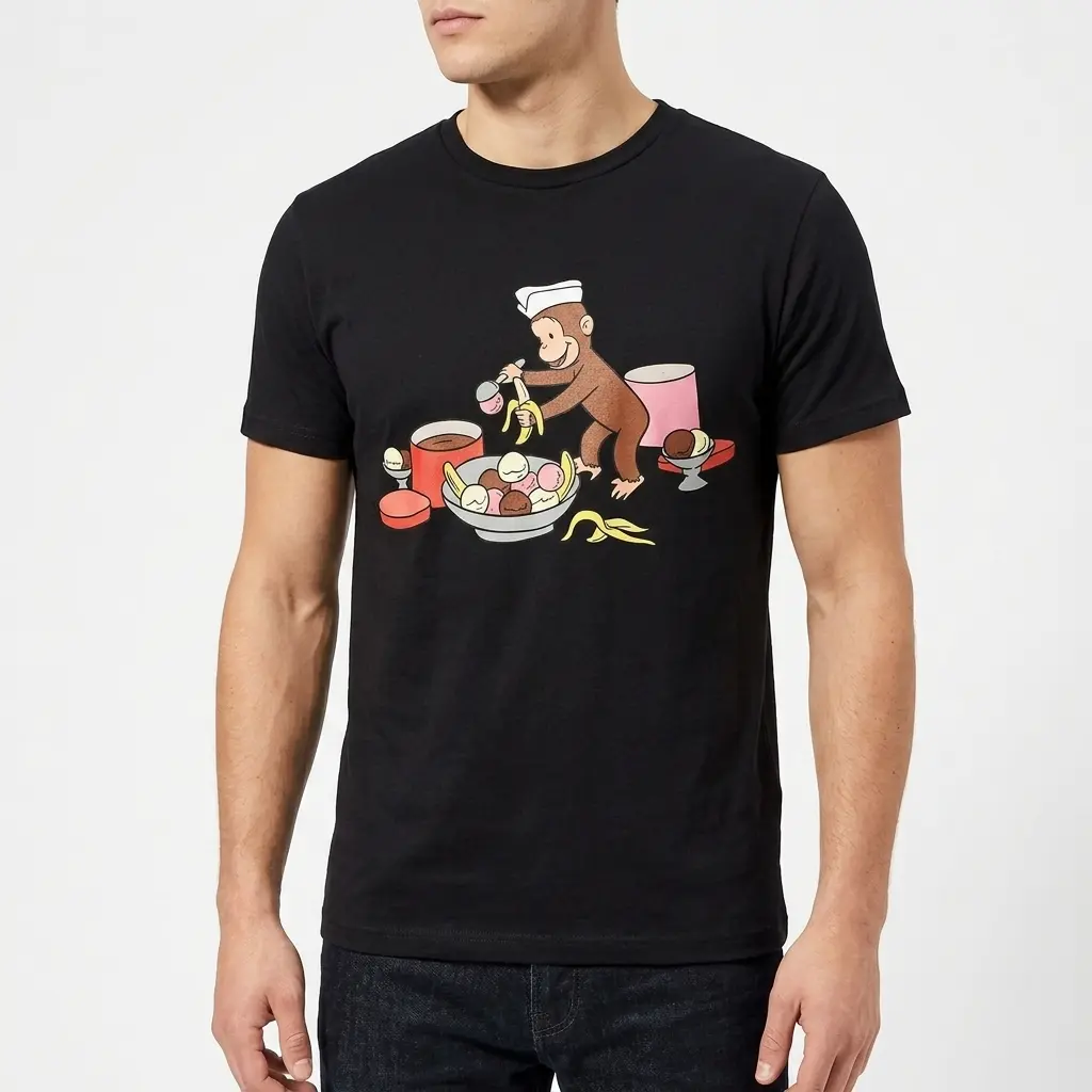 Funny Monkey Ice Cream T-Shirt 5 funny monkey ice cream t shirt 4.jpg