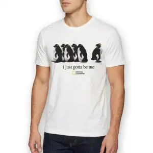 Funny Penguin Individuality T-Shirt 10 funny penguin individuality t shirt 4.jpg