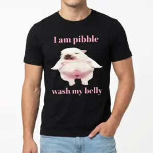 Funny Pibble Wash My Belly Meme T-Shirt 8 funny pibble wash my belly meme t shirt 2.jpg