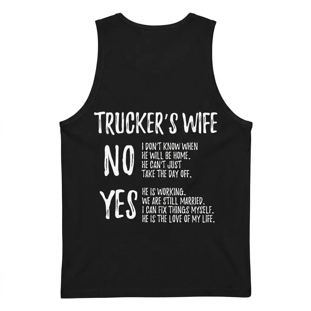 Funny Retired Grandpa Not My Problem Anymore T-Shirt 3 Back view of a tank top with 'Not My Problem Anymore' design.