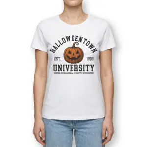 Halloweentown University Pumpkin T-Shirt 9 halloweentown university pumpkin t shirt 3.jpg
