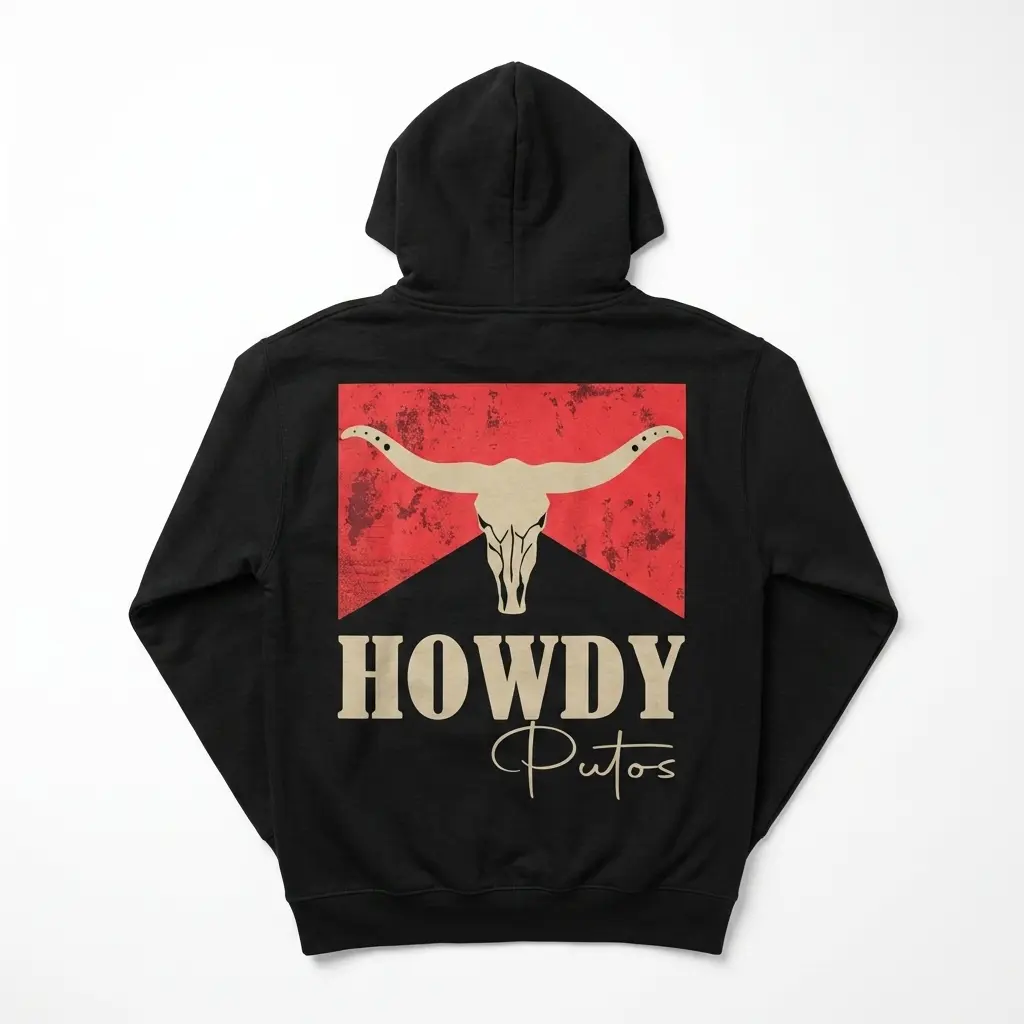 Howdy Longhorn Skull T-Shirt 2 howdy longhorn skull t shirt 1.jpg