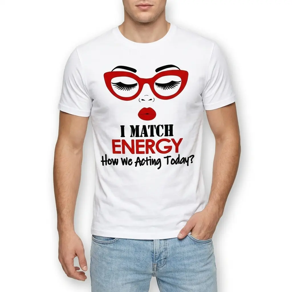 I Match Energy How We Acting Today T-Shirt 3 i match energy how we acting today t shirt 2.jpg