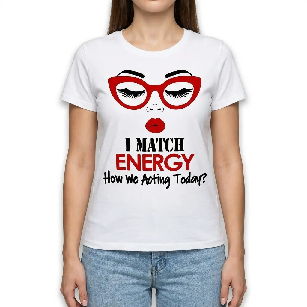 I Match Energy How We Acting Today T-Shirt 4 i match energy how we acting today t shirt 3.jpg