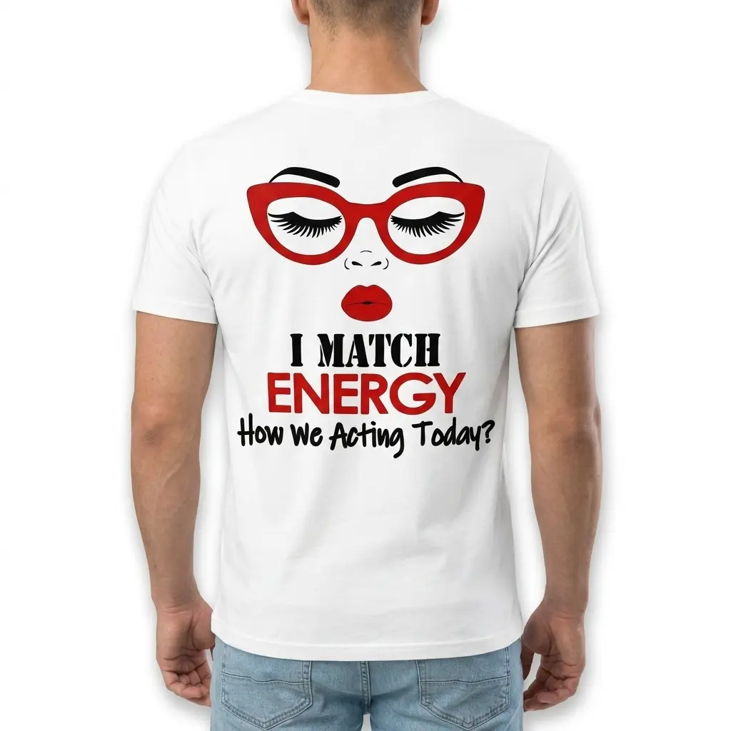 I Match Energy How We Acting Today T-Shirt 5 i match energy how we acting today t shirt 4.jpg