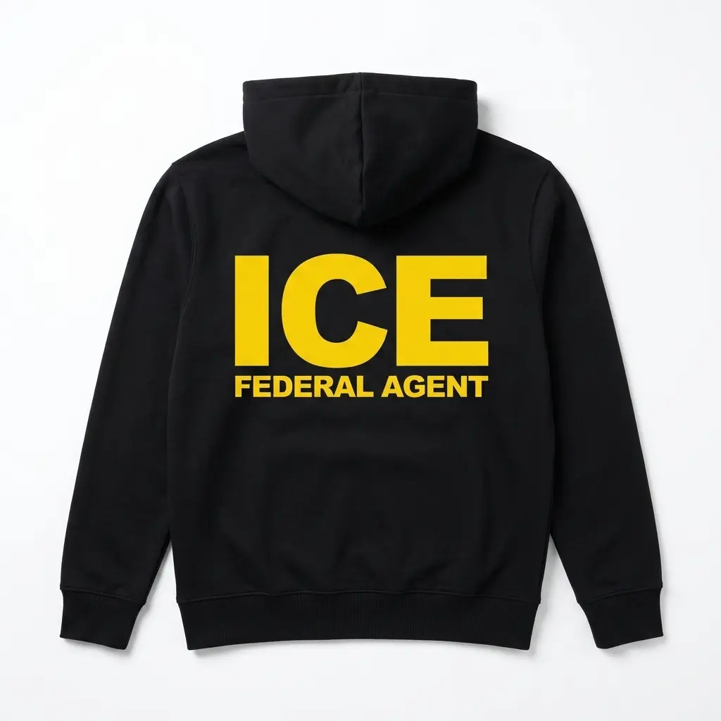 Front view of black T-shirt, plain without text.