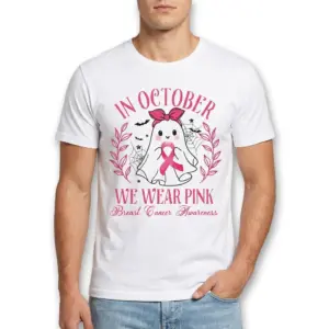 In October We Wear Pink Ghost T-Shirt 8 in october we wear pink ghost t shirt 2.jpg