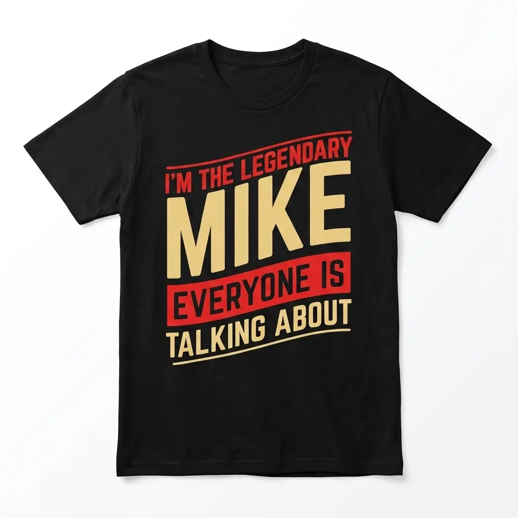 legendary mike funny name t shirt.jpg