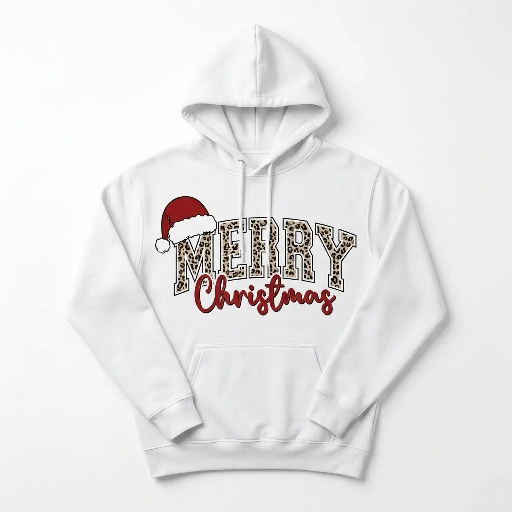 Leopard Merry Christmas T-Shirt 2 leopard merry christmas t shirt 1.jpg