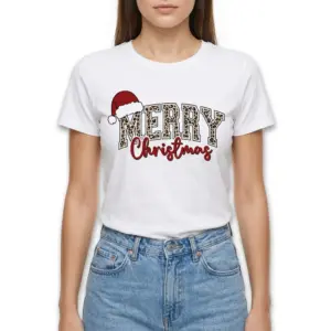 Leopard Merry Christmas T-Shirt 9 leopard merry christmas t shirt 3.jpg
