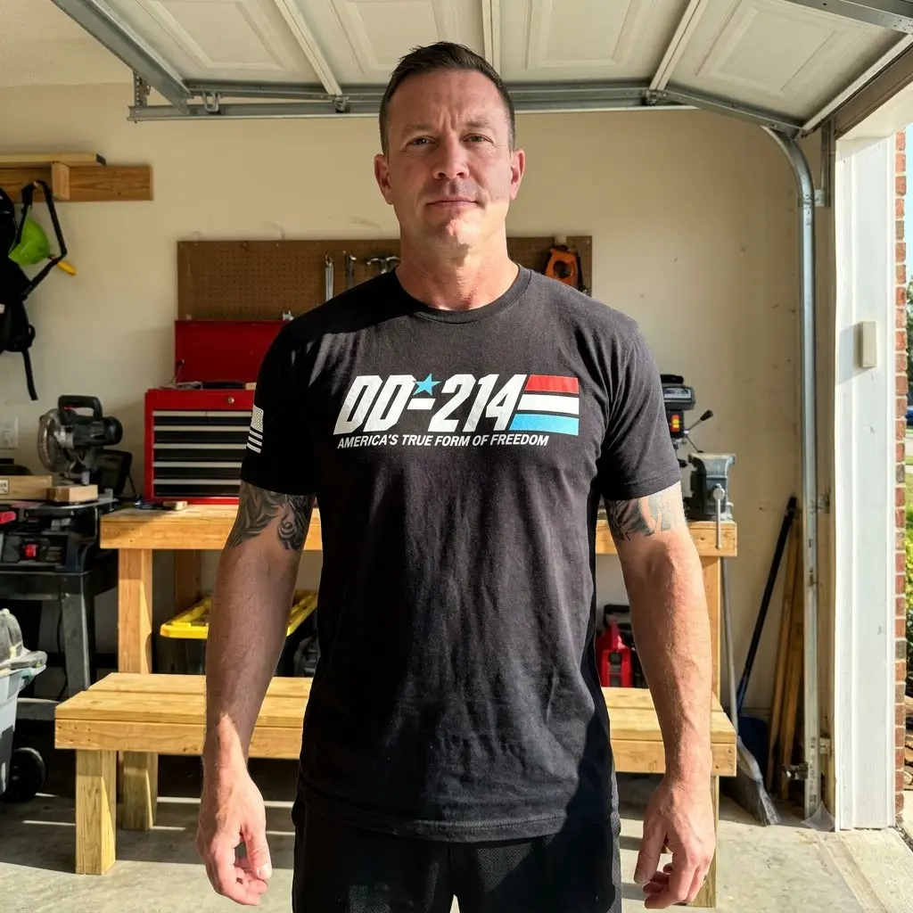 DD-214 Alumni Military Veteran T-Shirt - Veteran Lifestyle