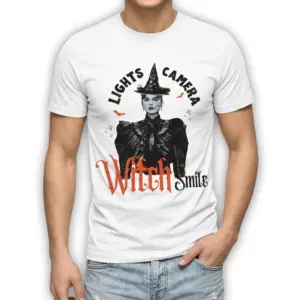 Lights Camera Witch Smile Halloween T-Shirt 8 lights camera witch smile halloween t shirt 2.jpg