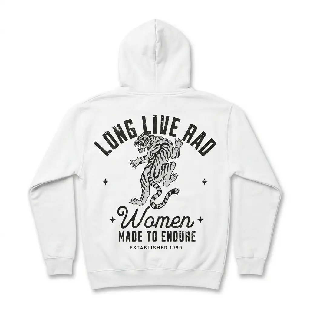 Long Live Rad Women Made to Endure T-Shirt 2 long live rad women made to endure t shirt 1.jpg